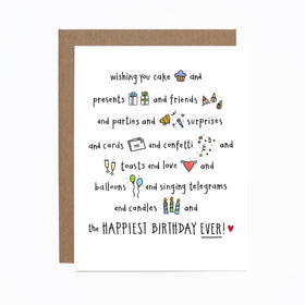 Birthday Happiest Card