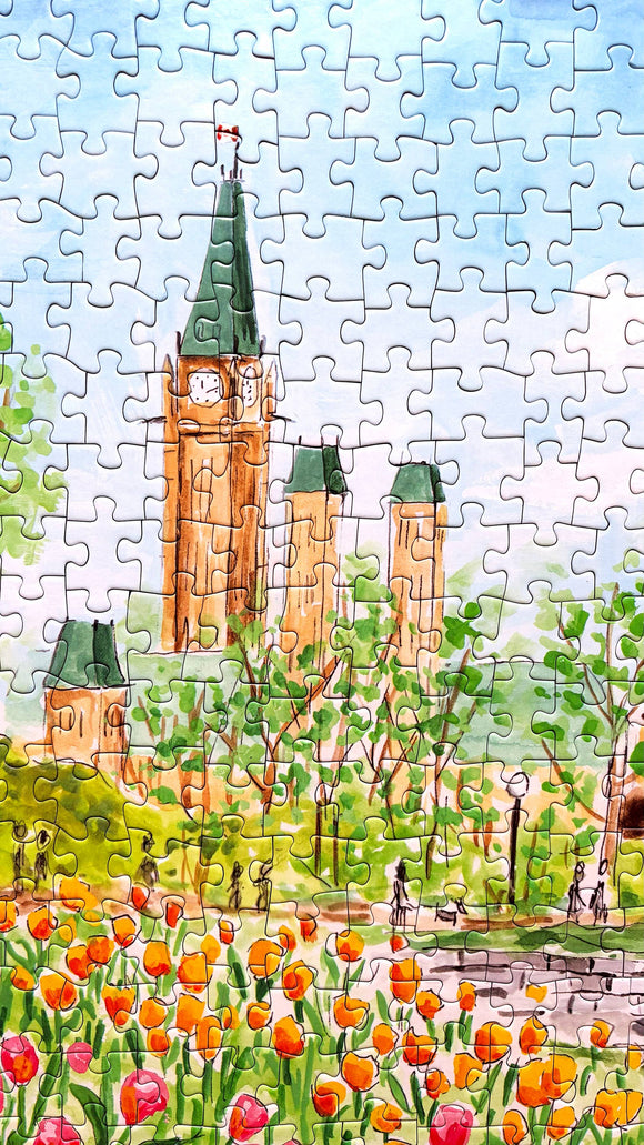 Ottawa Tulip Festival Puzzle - 500 Piece Puzzle