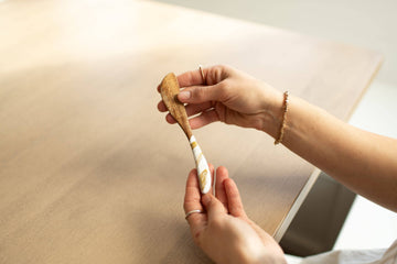 Buy gold-quartz Acacia Cheese Spreader