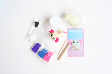 Axel the Axolotl DIY Polymer Clay Kit - Arts & Craft Kit - 0