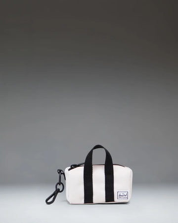 Herschel Novel Duffle Bag Charm in Moonbeam