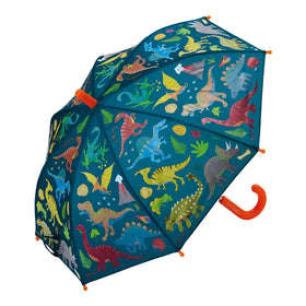 Colour Changing Umbrella - Dino