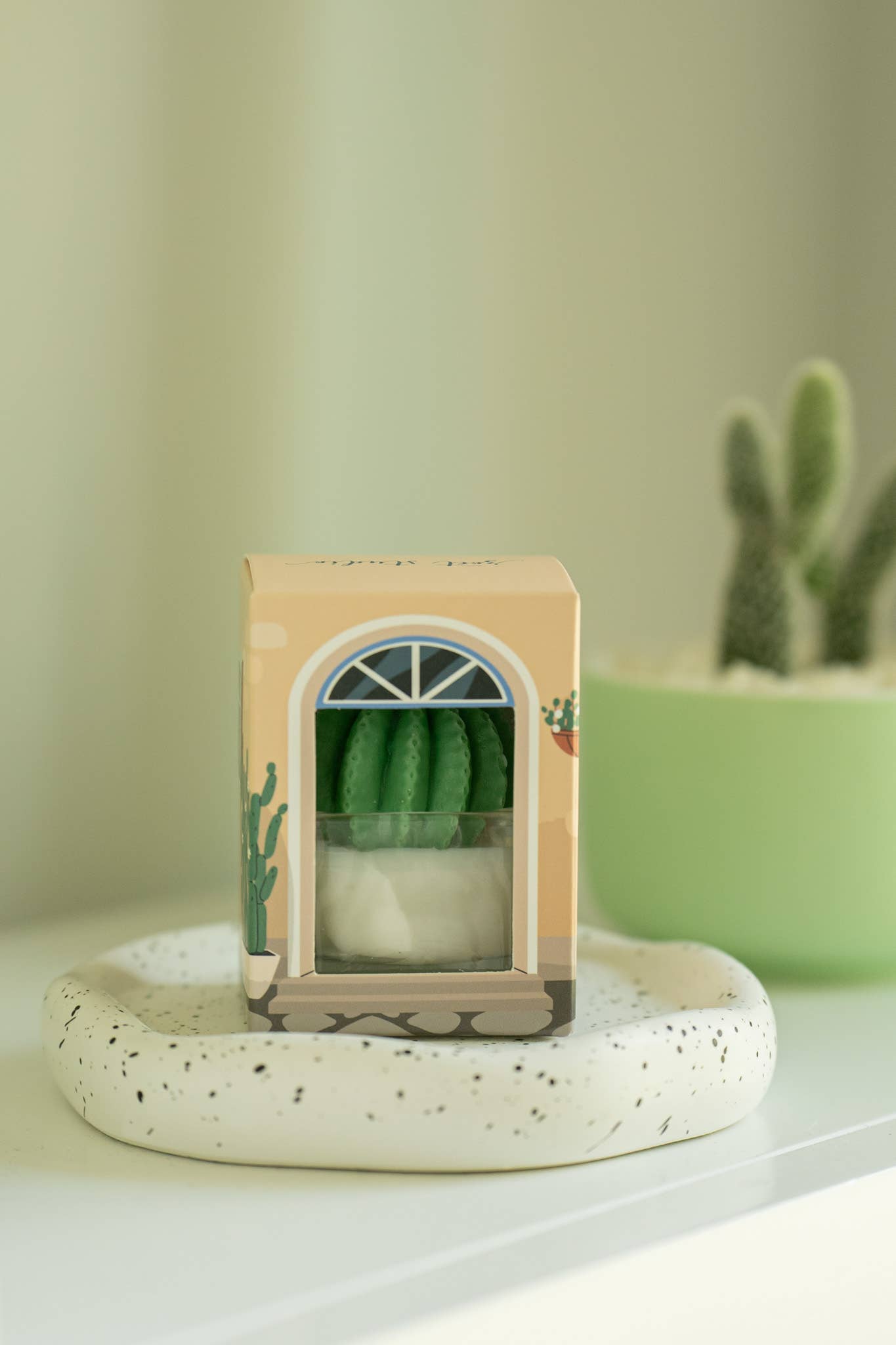 Barrel Cactus Tealight Candles