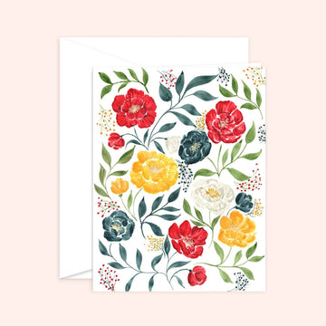 Color Pop Florals Card | Everyday Card - 0