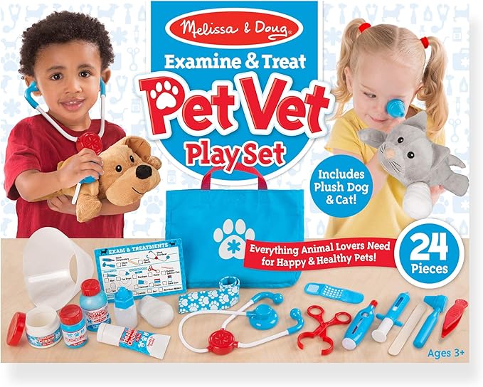 Examine & Treat Pet Vet Play Set