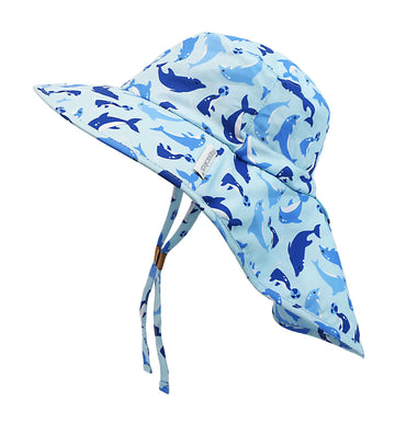 Buy dolphin Sun Hat with Neck Cape