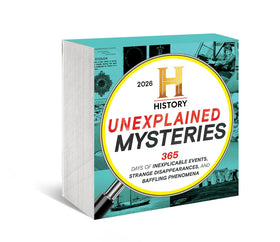 2026 History Channel Unexplained Mysteries Boxed Calendar