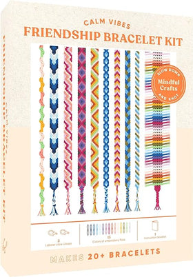 Mindful Crafts: Calm Vibes Friendship Bracelet Kit
