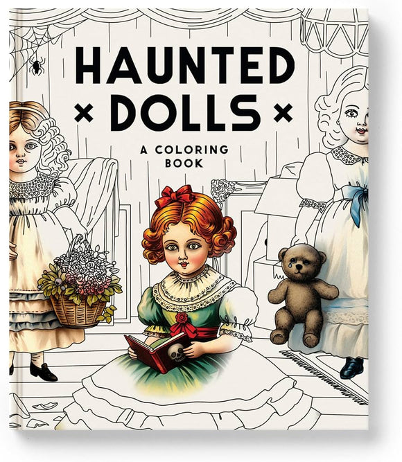 Haunted Dolls Coloring Book