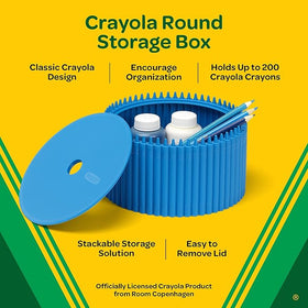 Crayola Round Storage Box - 0