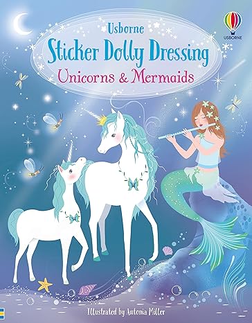 Sticker Dolly Dressing Unicorns And Mermaids
