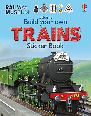 Build Your Own Trains Sticker Book