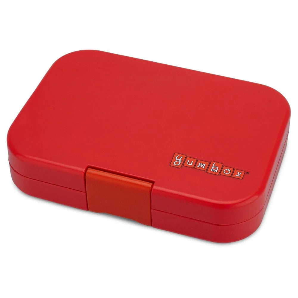 Yumbox Panino - Roar Red with Race Cars Tray - 0