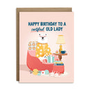 Certified old lady birthday greeting card-1