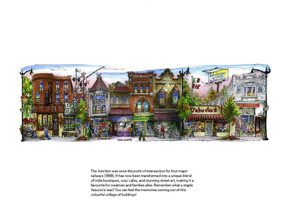 2027 Toronto Neighbourhood Calendar - 12" X 9"