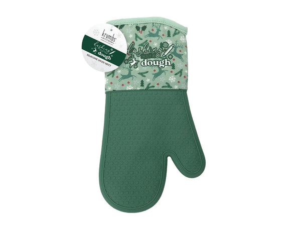Krumbs Kitchen Holiday Oven Mitts