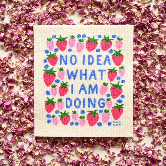 "No Idea" Sponge Cloth / Swedish Dishcloth