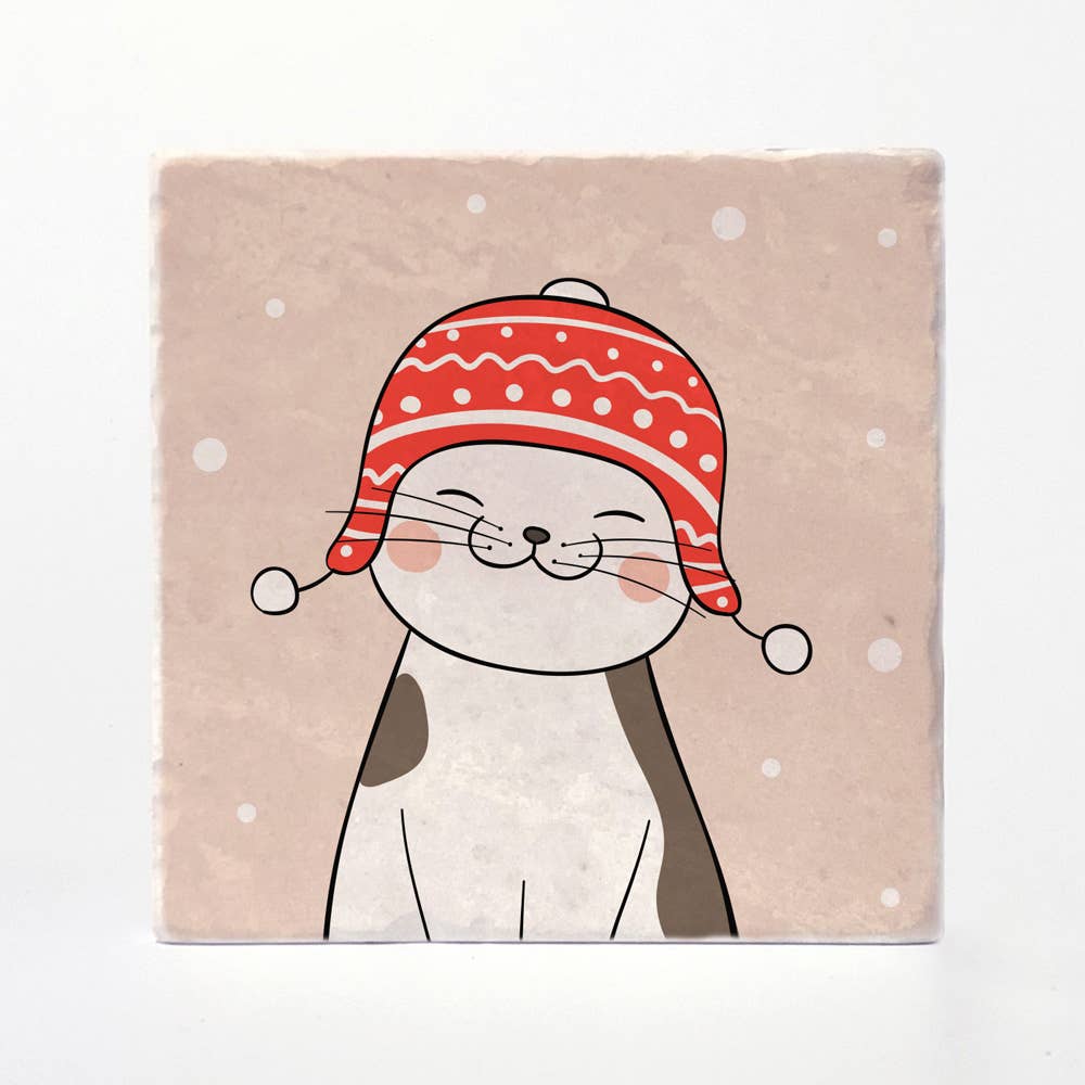 Caroling Kitties Coasters