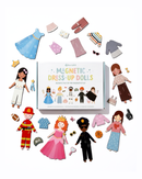 Magnetic Dress-Up Dolls Play Set-1