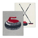 Curling Rock & Brooms Dishcloths - Set of 2-1