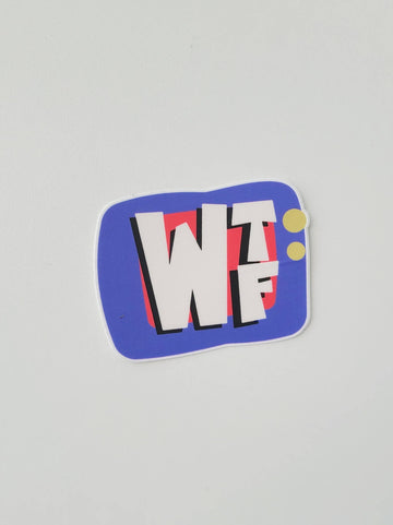 WTF Sticker