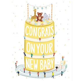 Baby Cake Card - 0