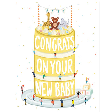 Baby Cake Card - 0