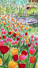 Ottawa Tulip Festival Puzzle - 500 Piece Puzzle-4