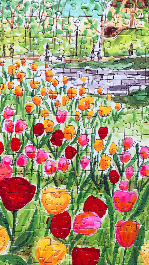 Ottawa Tulip Festival Puzzle - 500 Piece Puzzle