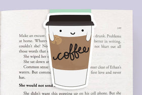 Coffee Jumbo Magnetic Bookmark