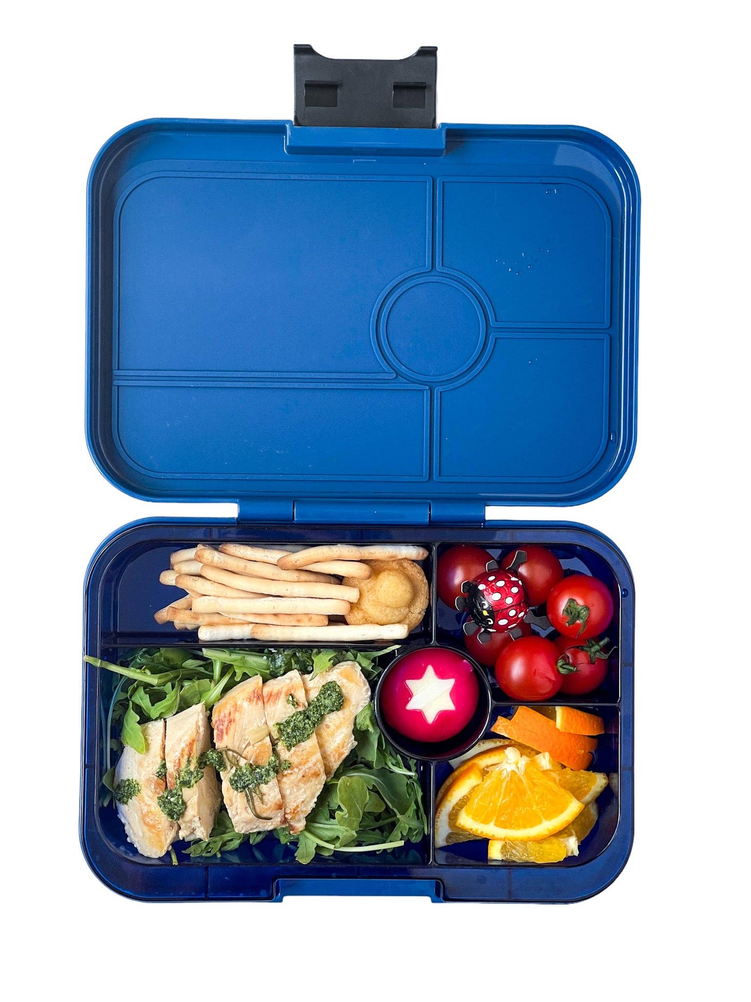 Leakproof Yumbox Tapas Bento Lunch Box - Monte Carlo Blue - 0