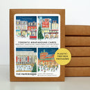 Assorted Box Of 8 'Toronto Wraparound Holiday' Cards-1