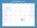 2027 Toronto Neighbourhood Calendar - 12" X 9"-21