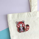 Bubble Tea Red Panda Iron On Patch-5