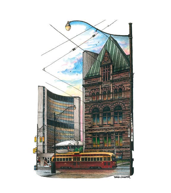 2027 Toronto Streetcar Calendar