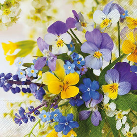 Luncheon Spring Day Napkins - Pack of 20