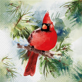 Winter Cardinal Napkins