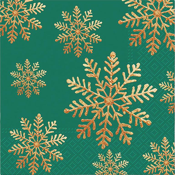 Lunch Snowflake Christmas Napkins- 20 Pcs