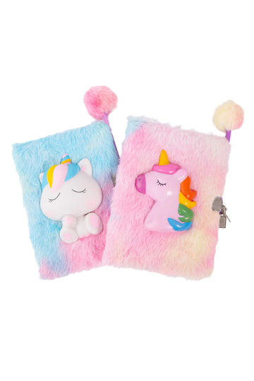 Furry Friends Squishy Unicorn Journal
