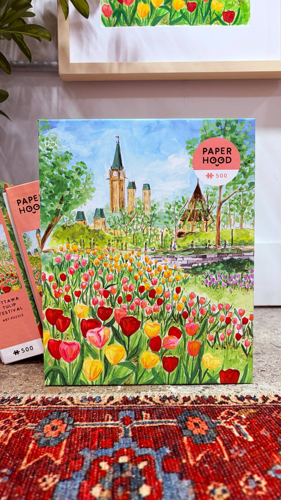 Ottawa Tulip Festival Puzzle - 500 Piece Puzzle