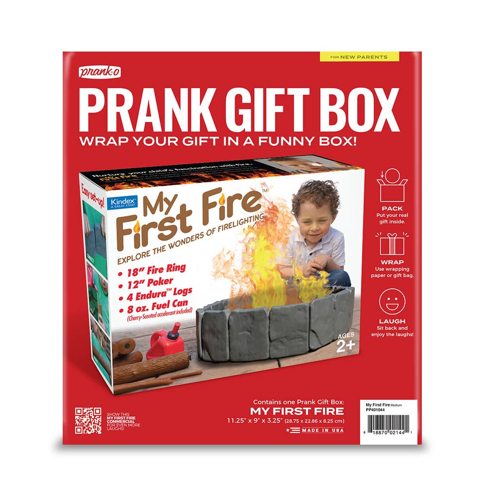 Prank Gift Box My First Fire