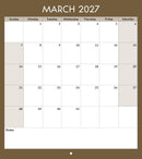 2027 Toronto Streetcar Calendar-9