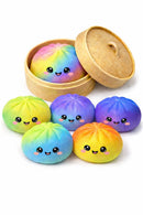 4" Mystery Squishy Dumpling - Tie Dye-1