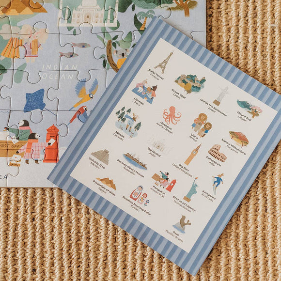 Around the World! A Look & Find Adventure 100 Piece