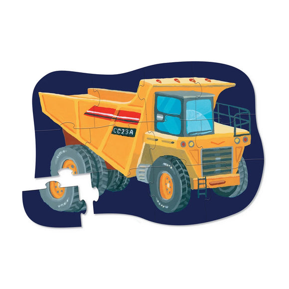 12 PC Mini Puzzle - Construction Zone