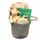 New Baby Gift Basket - neutral-2