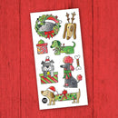 Christmas Dogs - Temporary Tattoos-1