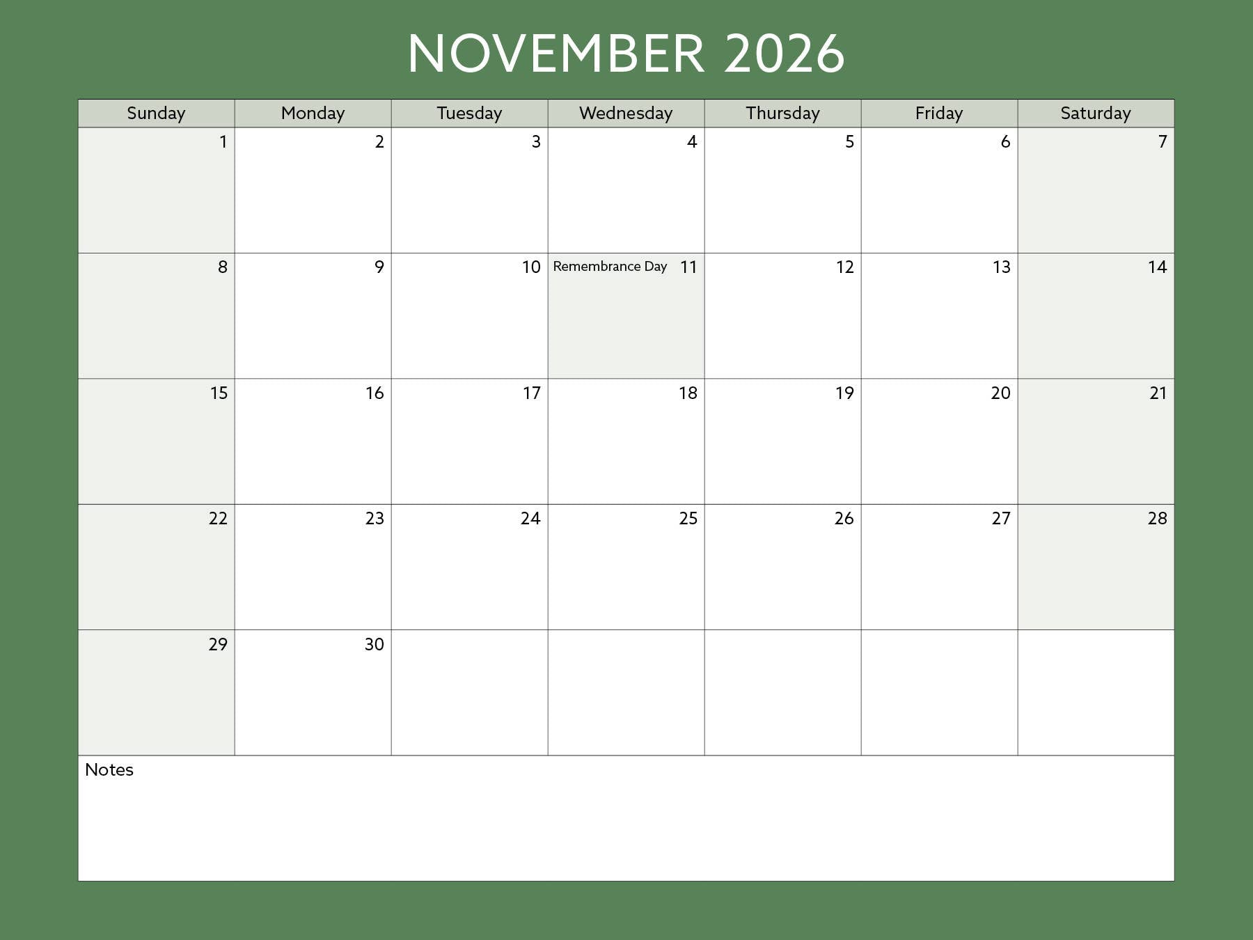 2026 Toronto Neighbourhood Calendar - 12" X 9"