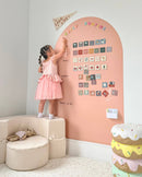 JUMBO Magic Playwall - Arch Magnetic Wall Decal for Kids-1