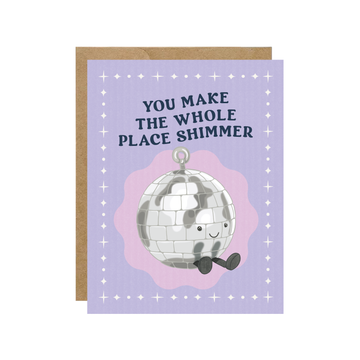 Dancing Disco - Party Birthday Card